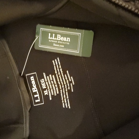 LLBean fleece winter coat - Picture 4 of 5